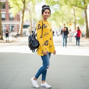 NBA Kids Los Angeles Lakers Long Sleeve Tee , Girls 14 NWT, Ships next day .